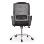 Sleek, Comfortable, and Built for Productivity,1939L Black Office Chair with Ergonomic Design and Adjustable Features - Image 5