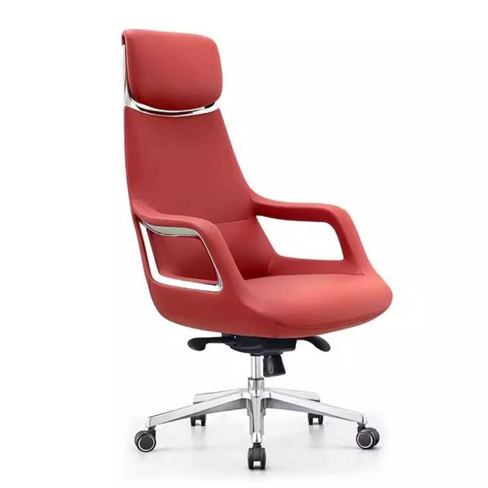 64 A306 Light Luxury Office Boss Chair โ Ergonomic High Back Executive Chair with Adjustable Settings โ Elegant Comfort for Office & Home - Image 1