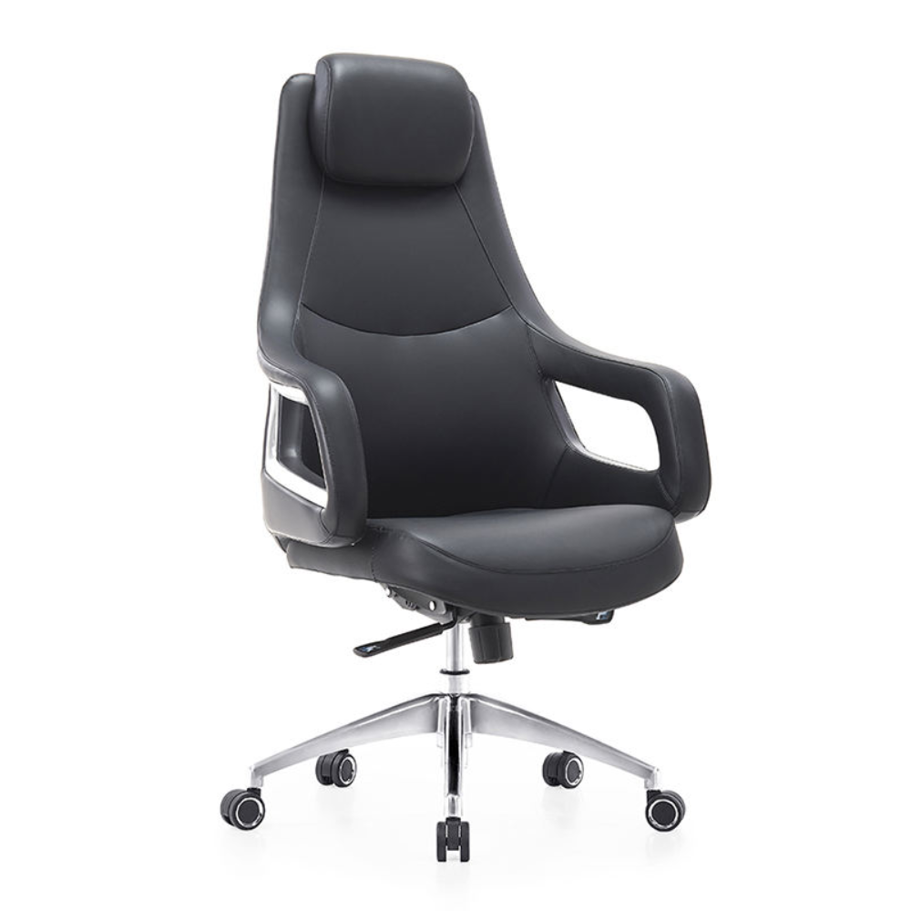 72 A301 Office Chair โ High-Density Sponge Seat with Multifunctional Mechanism, Aluminum Base & PU Castors - Image 1