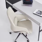 B203 Office Chair – High Back PU Leather Executive Chair with Chrome Metal Base & Ergonomic Swivel Design - Image 7