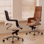 6909A Brown – Premium Leather Office Chair with Ergonomic Design & Adjustable Height – Executive Comfort for Modern Workspaces - Image 11
