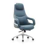 HZ-301A Executive Office Chair – Premium Leather Swivel Chair with Ergonomic Support for Managers & Supervisors