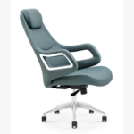 HZ-301A Executive Office Chair – Premium Leather Swivel Chair with Ergonomic Support for Managers & Supervisors - Image 7