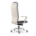 MD2210A-1 White Office Chair – Ergonomic Executive Chair with Lumbar Support & Adjustable Features - Image 3