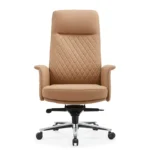 Ergonomic PU Leather Chair with Foam Cushion and Iron Frame LM-05 PU Leather Office Chair