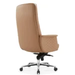 Ergonomic PU Leather Chair with Foam Cushion and Iron Frame LM-05 PU Leather Office Chair - Image 5
