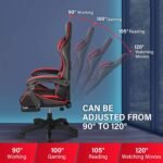 Ergonomic Red & Black Gaming Chair – Ultimate Comfort and Style-GC-1011-2 - Image 5