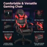 Ergonomic Red & Black Gaming Chair – Ultimate Comfort and Style-GC-1011-2 - Image 6