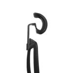 🪑 A121ST-Black Adjustable Ergonomic Office Chair with Mesh Back, Sponge Seat & Iron Frame - Image 7