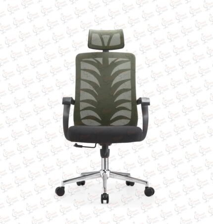Ergonomic Mesh Office Chair with Foam Seat and Iron Frame 988 Black Office Chair