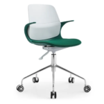 R136-30 Modern Office Chair – Ergonomic Design with PP Body, Foam Seat & Metal Base