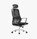 717A Premium Black Ergonomic Office Chair – Adjustable Support, Stylish Design & Smooth Functionality - Image 3