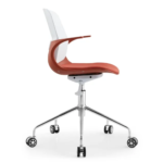 R136-30 Modern Office Chair – Ergonomic Design with PP Body, Foam Seat & Metal Base - Image 2