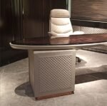 Modern Light Luxury Boss Desk Combination Computer Desk High-end Custom Desk for Home Office