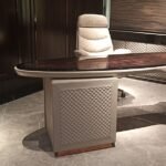 Modern Light Luxury Boss Desk Combination Computer Desk High-end Custom Desk for Home Office