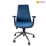 MD 2106B Ergonomic Office Chair – Moulded Foam | Iron Structure Back | 3D Aluminum Armrest | Multi-Functional Mechanism - Image 4