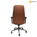AM 2410B Premium Executive Chair – PU Leather + Foam + Aluminium Base - Image 3