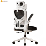 🪑 616 Ergonomic Office Chair | White Frame with Mesh Options  Modern Design • Eco-Friendly Comfort • Smart Office Seating - Image 4