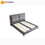 1039# – Premium Fabric Bed Frame Material: Fabric + Wooden Structure + Foam + Slat - Image 9
