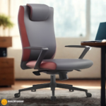 🪑 MD2210A-2 Ergonomic Office Chair | Black & Red  Bold Design • Ergonomic Comfort • Professional Performance