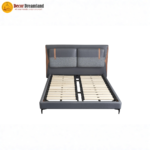 1039# – Premium Fabric Bed Frame Material: Fabric + Wooden Structure + Foam + Slat - Image 2