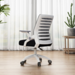 🪑 309 Ergonomic Mesh Office Chair with Headrest & 2D Armrests – Black Mesh Executive Task Chair - Image 7