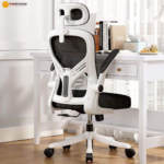 🪑 616 Ergonomic Office Chair | White Frame with Mesh Options  Modern Design • Eco-Friendly Comfort • Smart Office Seating