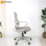 🪑 A140-3 High-Back Office Chair – Gray (LB Design)