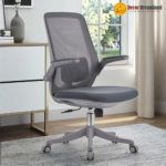 🪑 B02 High-Back Office Chair – Grey (LB Design)