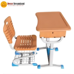 TN-A0005 Modern Student Desk & Chair Set  Single Metal–MDF School Furniture | Manufacturer-Grade Classroom Equipment - Image 2