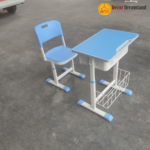 TN-A0014 Adjustable Classroom Desk & Chair Set  Blue Eco-Friendly PP Plastic School Furniture for Children - Image 3