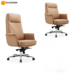 🪑 LM-05 Office Chair – PU Leather | Durable & Comfortable Seating  Modern Design • Daily Comfort • Strong Build - Image 4