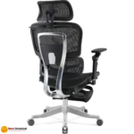 🪑 A-523 Ergonomic Mesh Office Chair | Aluminum Base with 3D Armrests  Advanced Ergonomics • Breathable Comfort • Premium Office Seating - Image 2