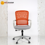 🪑 A140-3 High-Back Office Chair – Orange(LB Design)
