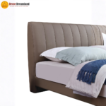 6612# Premium Bed Frame – Leather/PU Upholstery + Solid Wooden Structure - Image 5