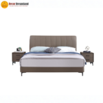 6612# Premium Bed Frame – Leather/PU Upholstery + Solid Wooden Structure - Image 4