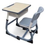 🪑 TN-A0018 Modern Single Student Desk & Chair  Durable Metal School Furniture for Primary Students - Image 3