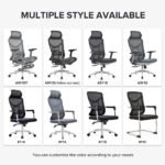 🪑 A911S Office Chair – Black - Image 3