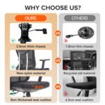 🪑 A911S Office Chair – Black - Image 2