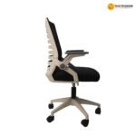 🪑 309 Ergonomic Mesh Office Chair with Headrest & 2D Armrests – Black Mesh Executive Task Chair - Image 4