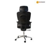 Model V04 Ergonomic Office Chair – Black Fabric, 3D Armrests, Adjustable Back, Class-4 Gas Lift & Lock Mechanism - Image 2