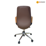 🪑 TB-135 Office Chair – Orange | Premium PU Upholstery  Bold • Comfortable • Professional Seating Solution - Image 3