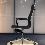 🪑 RS-001A SLEEK NET Ergonomic Office Chair | Aluminum Base  Minimal Design • Breathable Comfort • Premium Stability - Image 5