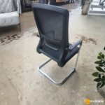 🪑 8002 Ergonomic Office Chair with Black PP Frame | Breathable Mesh Back, Comfort Foam Seat & Heavy-Duty Iron Structure