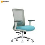 🪑 SH-02-3LB Ergonomic Office Chair | Fabric & Mesh Seating  Comfort Focused • Breathable Design • Everyday Office Performance - Image 5
