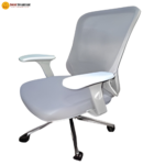 🪑 SH-02-3LB Ergonomic Office Chair | Fabric & Mesh Seating  Comfort Focused • Breathable Design • Everyday Office Performance - Image 2
