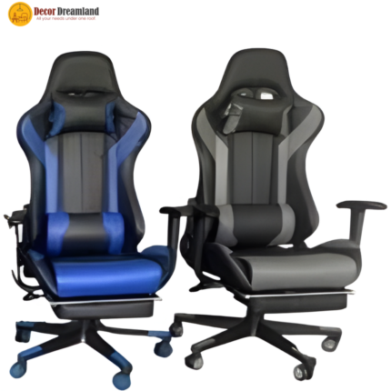 🪑 GC-1001-1 Executive Office Chair | Blue PU Leather | 2D Adjustable Arms  Modern Design • Premium Comfort • Strong Build
