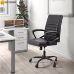 🪑 OC-B1009 Ergonomic Office Chair | Premium Leather Finish  Professional Comfort • Strong Mechanism • Executive Seating - Image 2