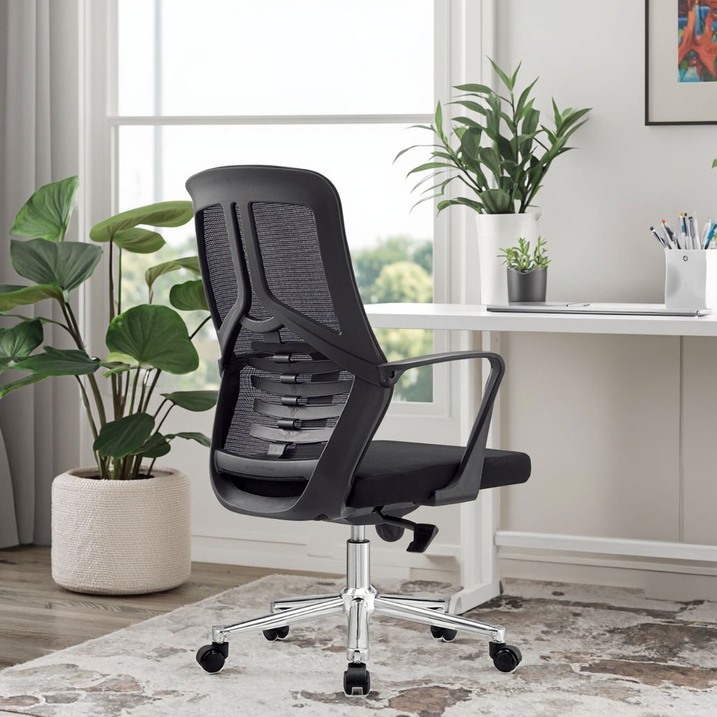H445087dd4fc64726a4cb39db6b263ae5j 🪑 717B Ergonomic Office Chair | Grey Mesh Professional Comfort • Heavy-Duty Build • Reliable Performance - Image 1