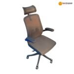 🪑 313A Ergonomic Office Chair | Grey Mesh  Modern Design • Everyday Comfort • Durable Construction - Image 2
